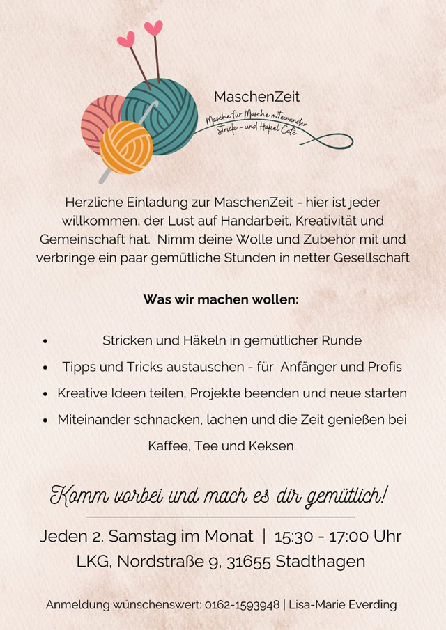 "Maschenzeit